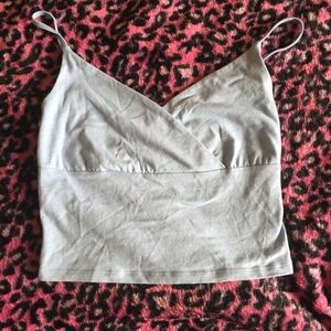 Light blue size s crop top